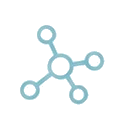 Icona Scienza del logo ProCare: molecola